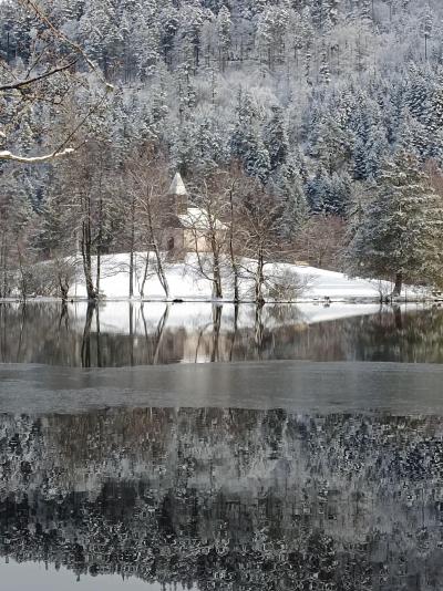 Urlaub in den Bergen Studio für 6 Personen - Résidence les Myrtilles - Gérardmer - Draußen im Winter