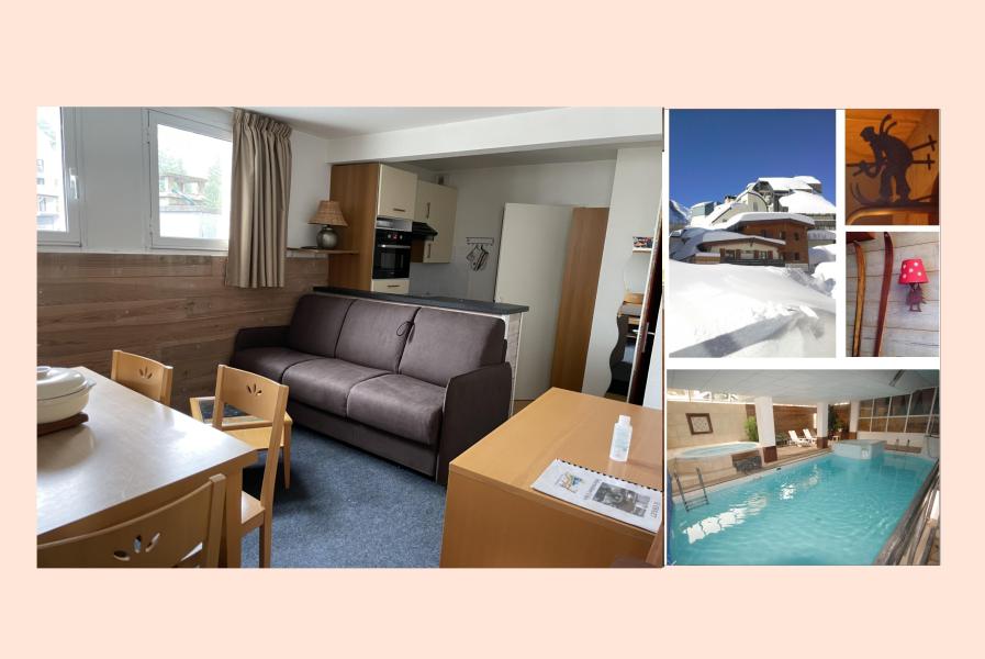 Rent in ski resort Studio mezzanine 7 people (21) - Résidence le Chalet - Gourette - Winter outside