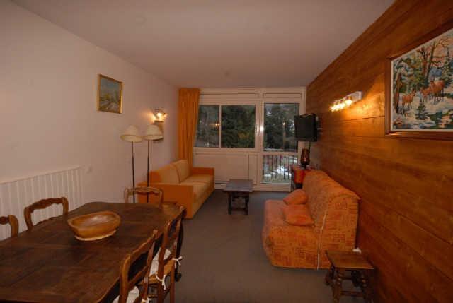 Skiverleih 3-Zimmer-Appartment für 6 Personen (NS445) - Résidence Neige et Soleil - Gourette - Balkon