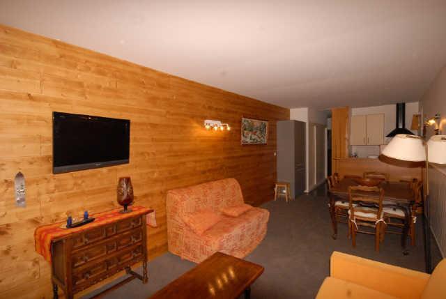 Ski verhuur Appartement 3 kamers 6 personen (NS445) - Résidence Neige et Soleil - Gourette - Appartementen