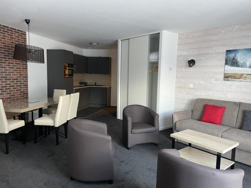 Rent in ski resort 2 room apartment sleeping corner 6 people (P20) - Résidence Portillo - Gourette