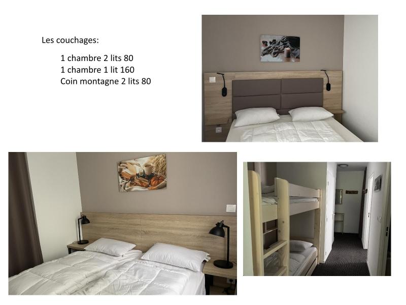 Ski verhuur Appartement 3 kamers bergnis 8 personen (P19) - Résidence Portillo - Gourette