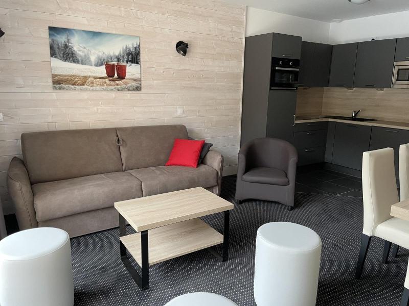 Wynajem na narty Apartament 2 pokojowy kabina 7 osób (57) - Résidence Portillo - Gourette - Pokój gościnny