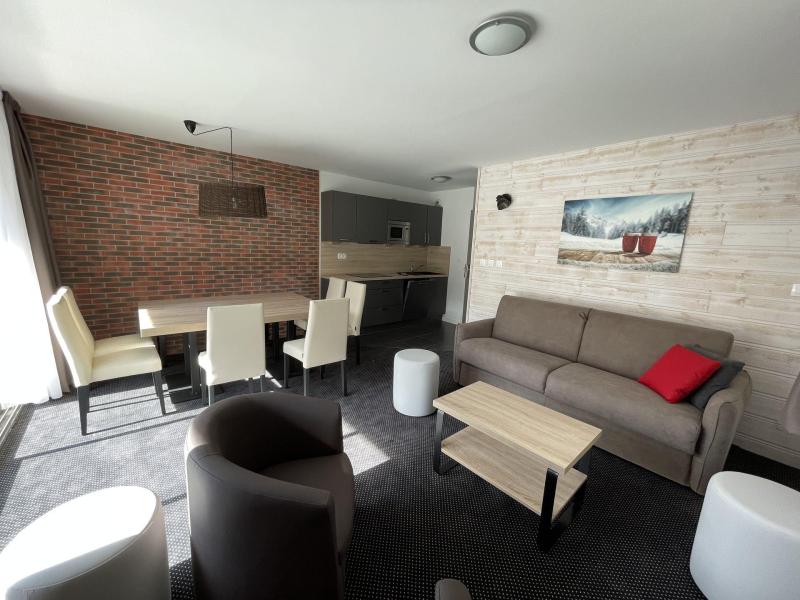 Wynajem na narty Apartament 3 pokojowy z alkową 8 os&oacute;b (P31) - Résidence Portillo - Gourette - Pokój gościnny