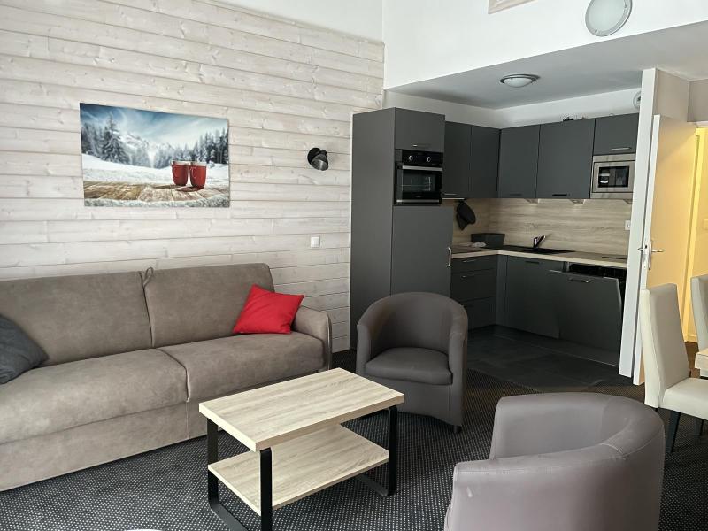 Ski verhuur Appartement duplex 2 kamers bergnis 8 personen (P48) - Résidence Portillo - Gourette - Keuken