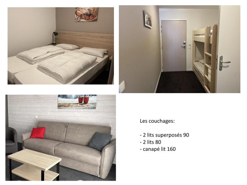 Skiverleih Studio Schlafnische 6 Personen (P05) - Résidence Portillo - Gourette - Appartement