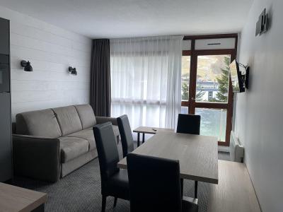 Ski verhuur Studio cabine 6 personen (215) - Résidence Euroneige - Gourette - Woonkamer