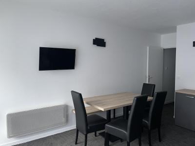 Ski verhuur Studio cabine 6 personen (215) - Résidence Euroneige - Gourette - Woonkamer