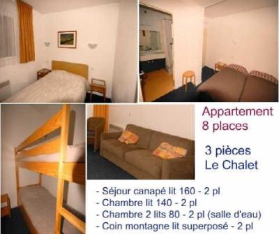 Аренда на лыжном курорте Апартаменты 3 комнат 8 чел. (10) - Résidence le Chalet - Gourette - апартаменты