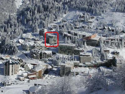 Location au ski Appartement 3 pièces 6 personnes (NS445) - Résidence Neige et Soleil - Gourette - Extérieur hiver