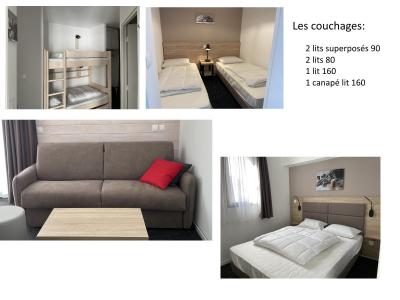 Location au ski Appartement 3 pièces coin montagne 8 personnes (P36) - Résidence Portillo - Gourette