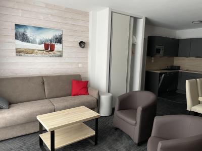 Wynajem na narty Apartament 3 pokojowy z alkową 8 osób (P32) - Résidence Portillo - Gourette - Pokój gościnny