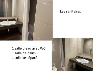 Location au ski Studio coin montagne cabine 6 personnes (P11) - Résidence Portillo - Gourette - Salle d'eau