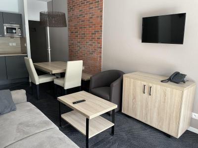 Skiverleih Studio Schlafnische 4 Personen (P16) - Résidence Portillo - Gourette - Wohnzimmer