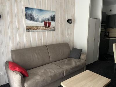 Rent in ski resort Studio sleeping corner 4 people (P16) - Résidence Portillo - Gourette - Living room