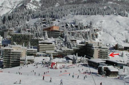 Skiverleih Studio Schlafnische 6 Personen (100) - Résidence Sanctus - Gourette - Draußen im Winter