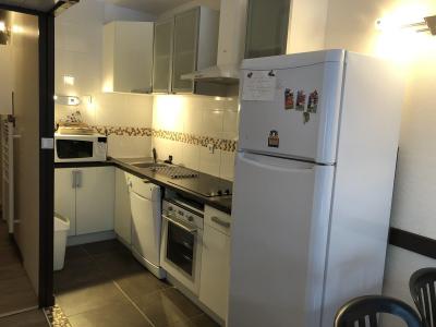 Skiverleih Studio Schlafnische 6 Personen (SAN37) - Résidence Sanctus - Gourette - Küche