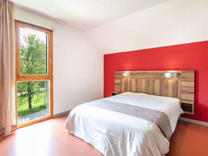 Rent in ski resort 3 room semi-detached chalet 4-6 people - Résidence les Gentianes - Gresse en Vercors - Bedroom