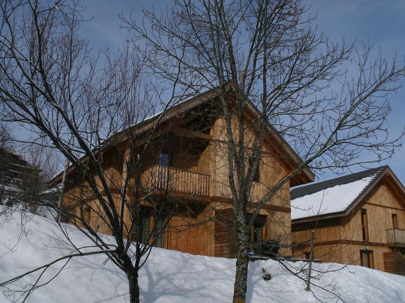 Location au ski Résidence les Gentianes - Gresse en Vercors - Extérieur hiver