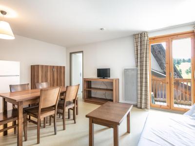 Аренда на лыжном курорте Апартаменты 2 комнат кабин 4-6 чел. - Résidence les Gentianes - Gresse en Vercors - Салон