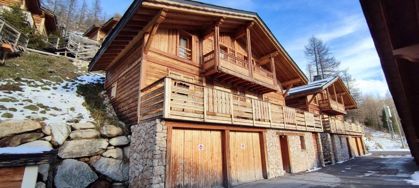 Soggiorno sugli sci Chalet Mercantour 26 - Isola 2000 - Esteriore inverno