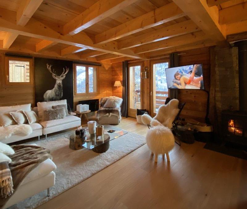 Rent in ski resort 4 room duplex chalet 6 people - Chalet Mercantour 6 - Isola 2000