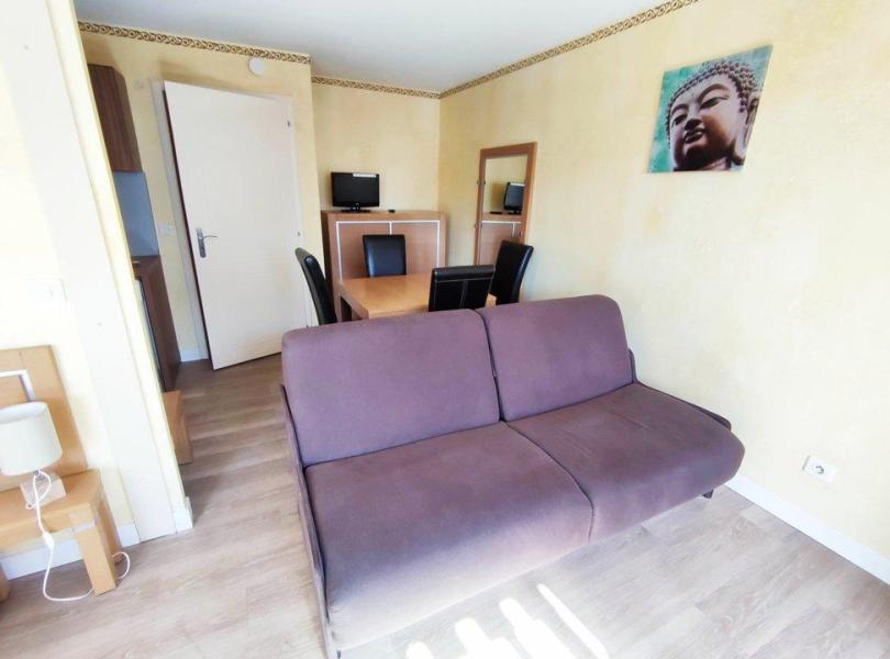 Ski verhuur Appartement 2 kamers 4 personen (517) - Les Terrasses d'Isola - Isola 2000 - Woonkamer