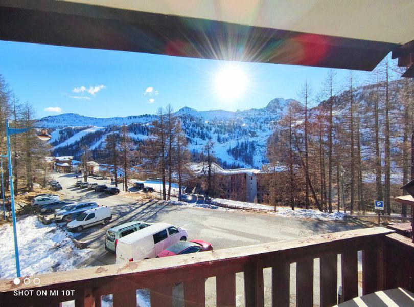 Аренда на лыжном курорте Квартира студия со спальней для 4 чел. (RH202) - Résidence les Rhododendrons - Isola 2000 - зимой под открытым небом