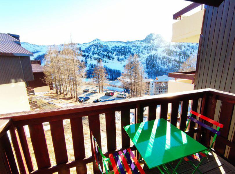 Аренда на лыжном курорте Апартаменты 2 комнат 5 чел. (RH407) - Résidence les Rhododendrons - Isola 2000 - зимой под открытым небом