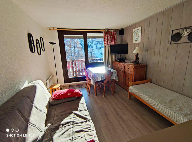 Аренда на лыжном курорте Квартира студия со спальней для 4 чел. (RH202) - Résidence les Rhododendrons - Isola 2000 - Салон