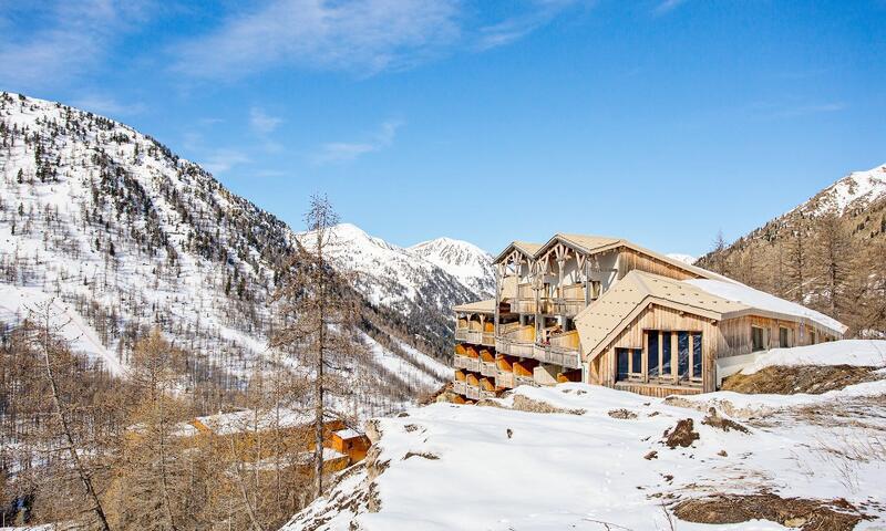 Ski verhuur Résidence les Terrasses d'Azur - MH - Isola 2000 - Buiten winter