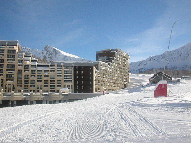 Location au ski Appartement 3 pièces 5 personnes (14) - Résidence Pignals - Isola 2000 - Extérieur hiver