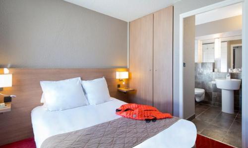 Location au ski Chambre double standard (2 personnes) - Hôtel Le Pas du Loup - Isola 2000 - Chambre