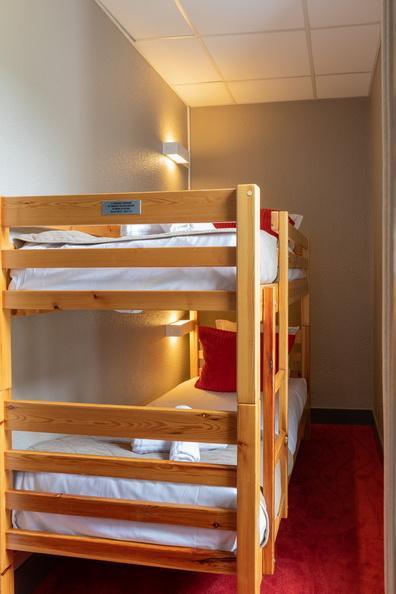 Ski verhuur Kamer 4 personen (2 volwassenen + 2 kinderen max 11 jaar) - Hôtel Le Pas du Loup - Isola 2000 - Kamer