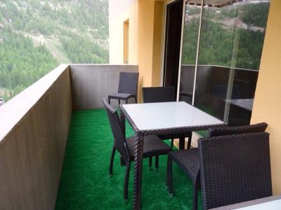 Rent in ski resort 3 room apartment 6 people (B312) - Les Terrasses d'Isola - Isola 2000 - Balcony