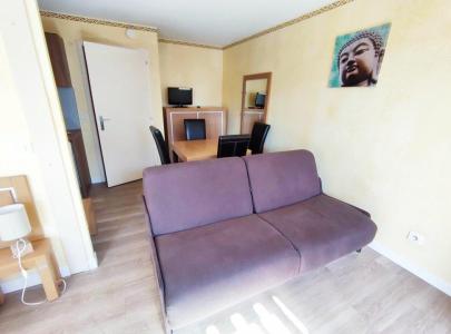 Wynajem na narty Apartament 2 pokojowy 4 osób (517) - Les Terrasses d'Isola - Isola 2000 - Pokój gościnny