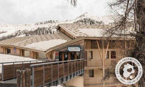 Urlaub in den Bergen Résidence les Terrasses d'Azur - MH - Isola 2000 - Draußen im Winter