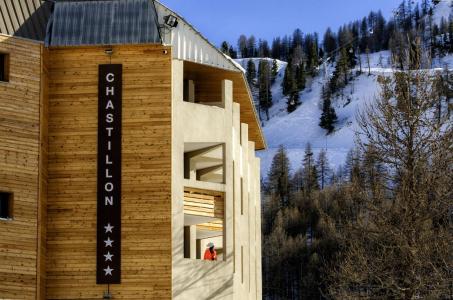 Location au ski Résidence New Chastillon - Isola 2000 - Extérieur hiver