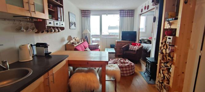 Wynajem na narty Apartament 2 pokojowy z alkową 6 os&oacute;b (201) - Résidence Pincembros - Isola 2000 - Pokój gościnny