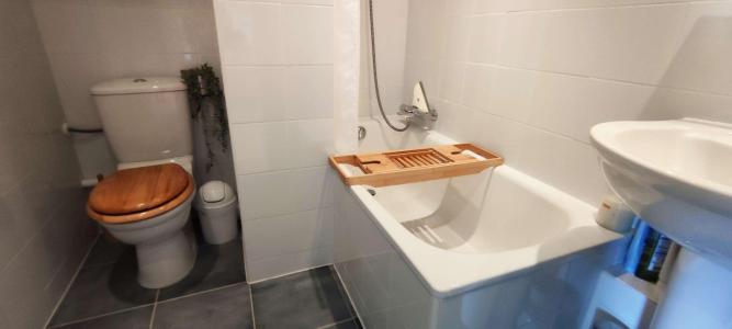 Alquiler al esquí Apartamento 2 piezas rincón noche 6 personas (201) - Résidence Pincembros - Isola 2000 - Cuarto de baño