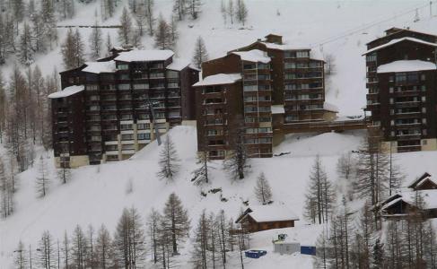 Аренда на лыжном курорте Апартаменты 2 комнат 4 чел. (55) - Résidence Saint Clair II - Isola 2000 - зимой под открытым небом