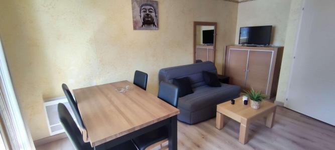 Ski verhuur Appartement 2 kamers 4 personen - Tib 114 - Isola 2000 - Woonkamer