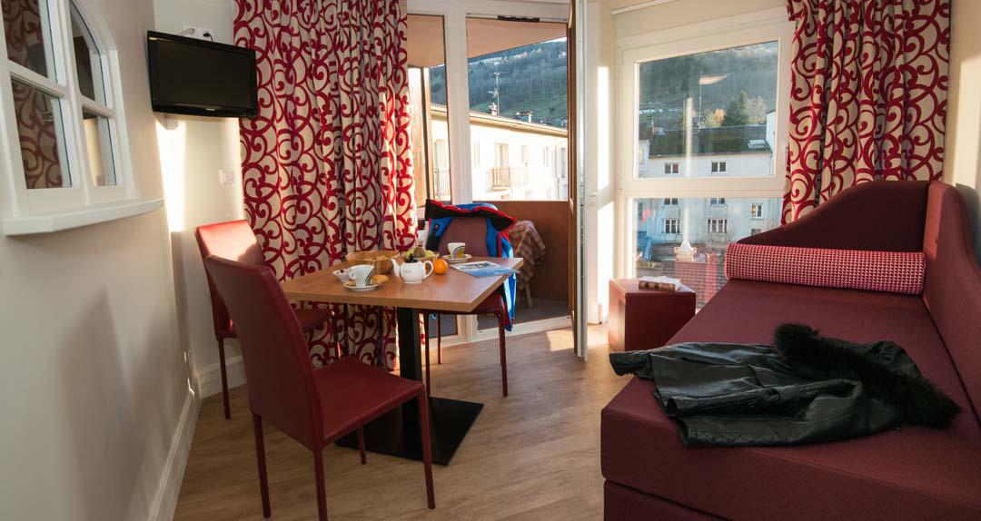 Location au ski Hôtel les Vallées - La Bresse - Chambre