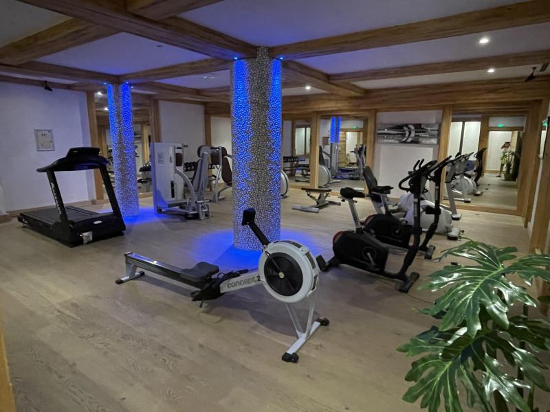 Rent in ski resort LES CHALETS DE FLAMBEAU - La Bresse - Fitness room