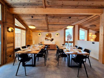 Ski verhuur Chalet triplex 7 kamers 12 personen (121) - Chalet Oakwood - La Bresse - Eethoek