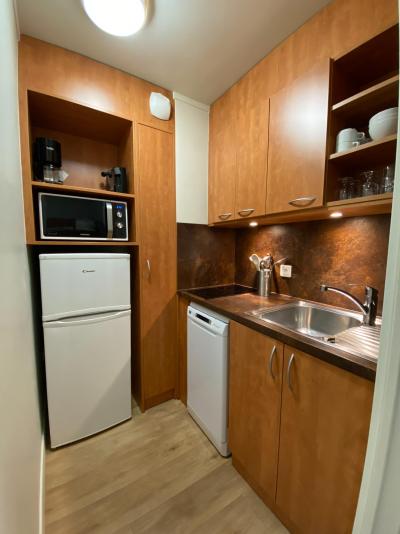 Location au ski Appartement 2 pièces 4 personnes - Résidence les Vallées - La Bresse - Coin cuisine
