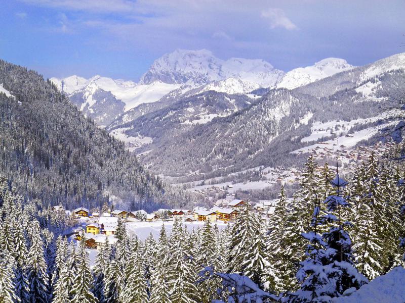 Каникулы в горах Chalet de la Chapelle - La Chapelle d'Abondance - зимой под открытым небом