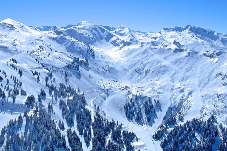 Urlaub in den Bergen Chalet Soleil d'Abondance - La Chapelle d'Abondance - Draußen im Winter