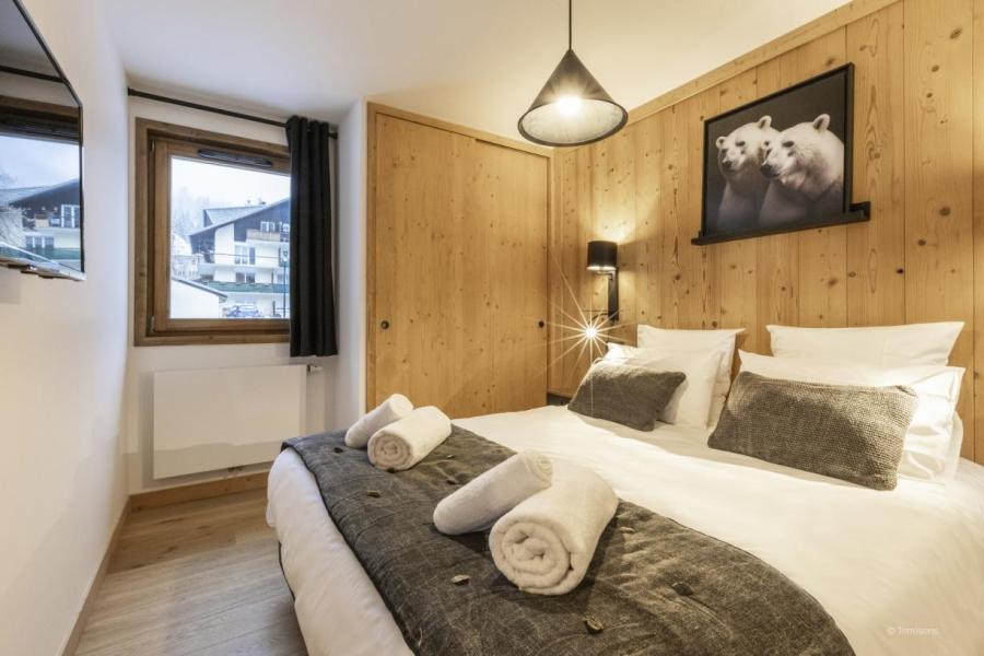 Rent in ski resort 3 room apartment cabin 8 people (Premium) - Résidence Terresens Le Flocon Blanc - La Chapelle d'Abondance - Bedroom