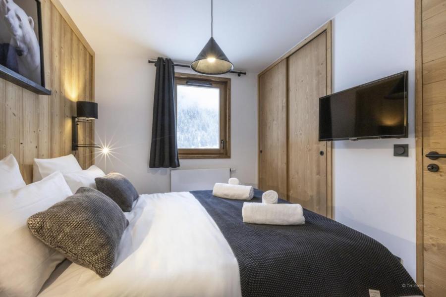 Rent in ski resort 3 room apartment cabin 8 people (standard) - Résidence Terresens Le Flocon Blanc - La Chapelle d'Abondance - Bedroom